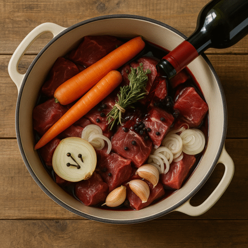 boeuf bourguignon recette