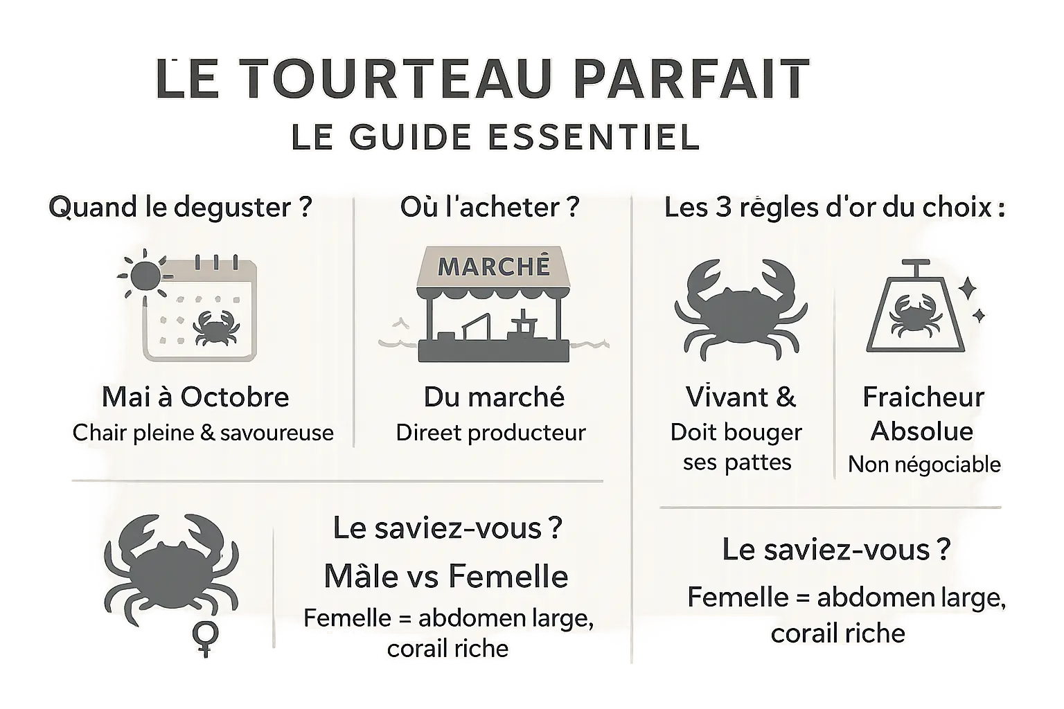 choisir son tourteau