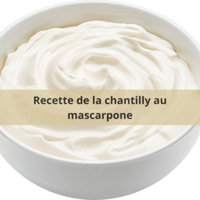 chantilly mascarpone