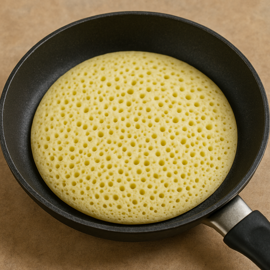 cuisson des baghrirs