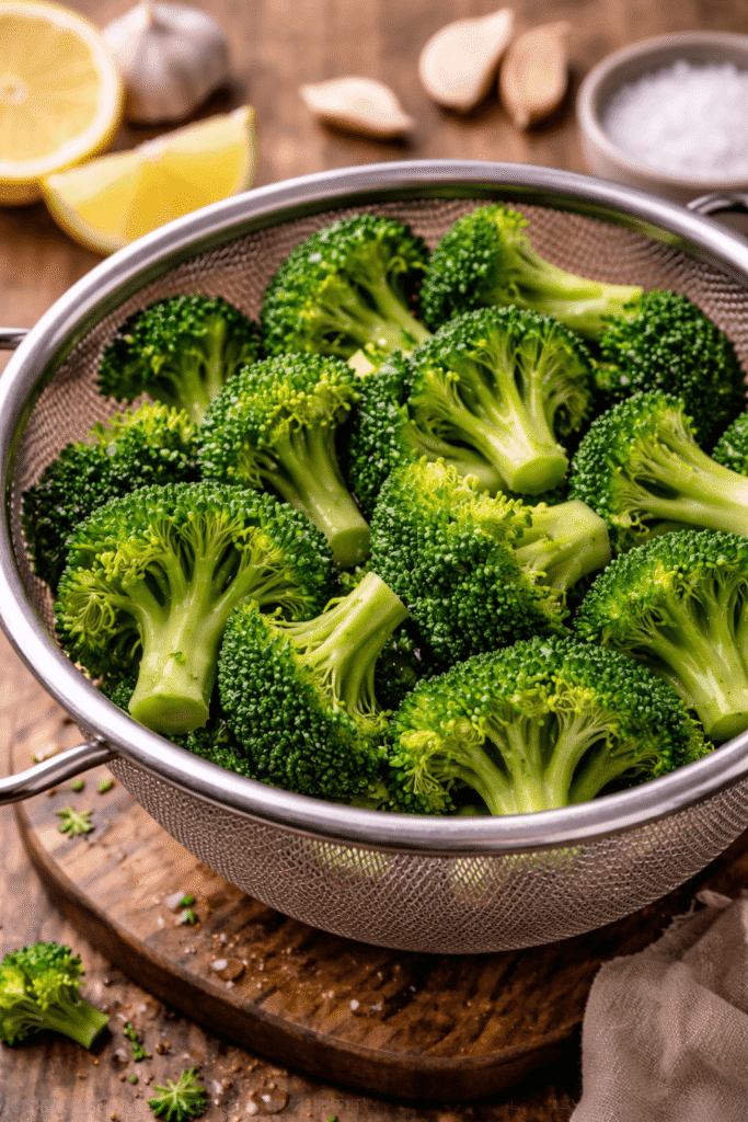 cuire brocolis à l'eau