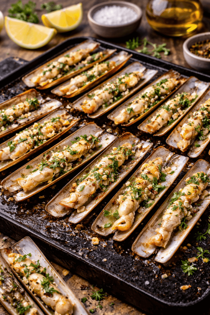 navajas à la plancha