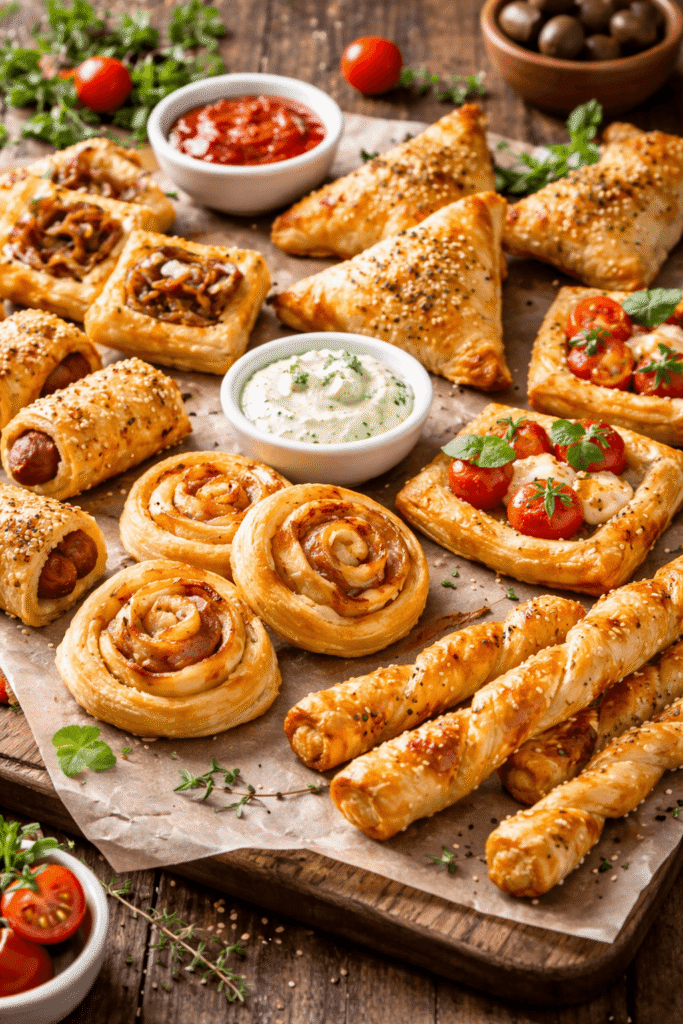 Feuilleté apéro à faire à l'avance