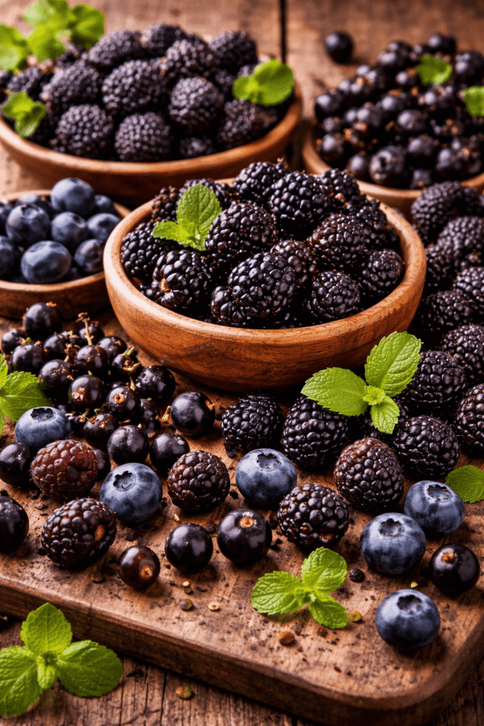 liste des fruits noirs