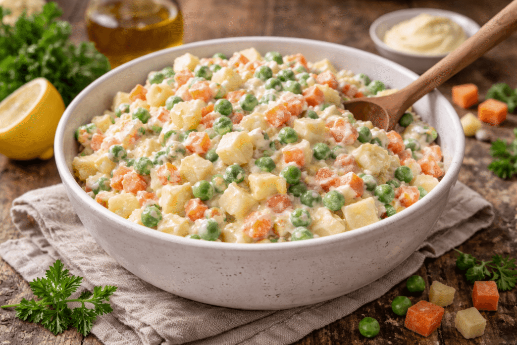 recette macedoine de legume mayonnaise