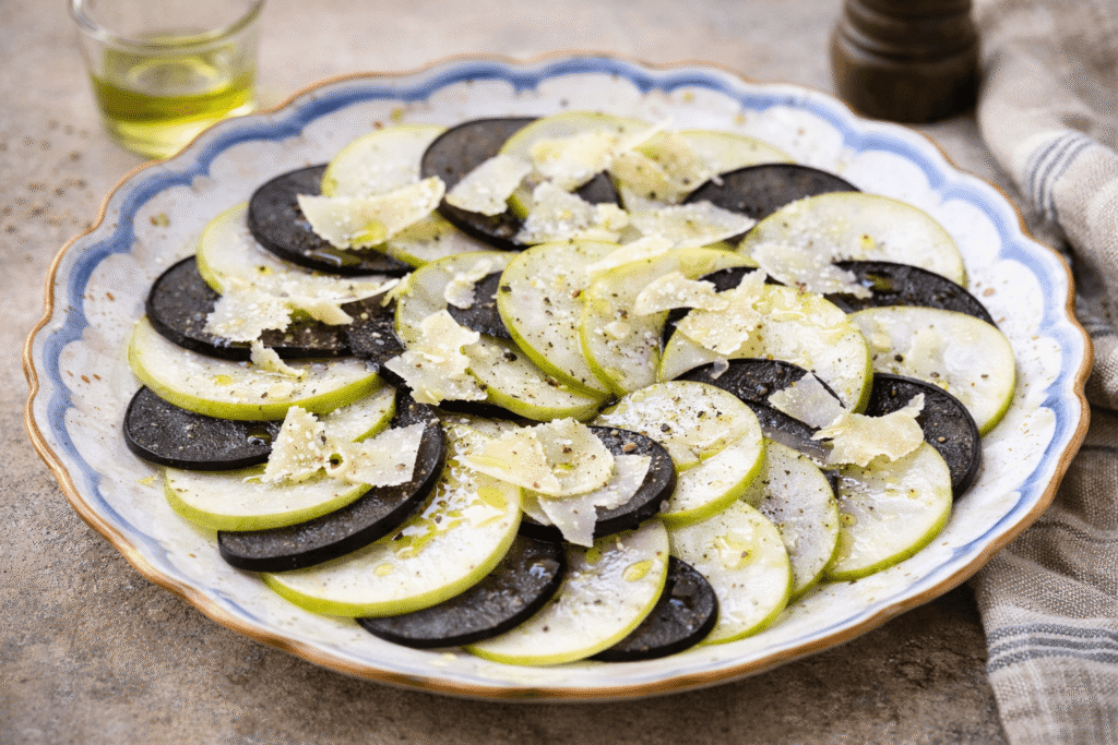 recette radis noir en salade