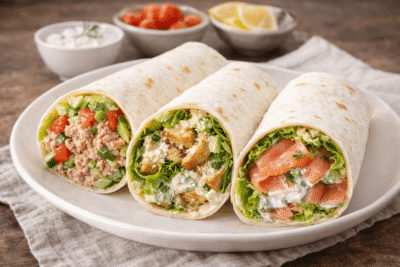 recette de wrap