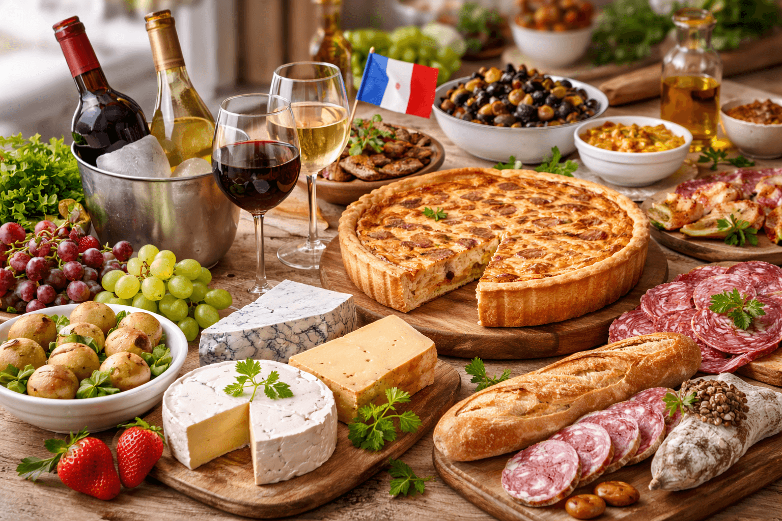 cuisine et vins de France​