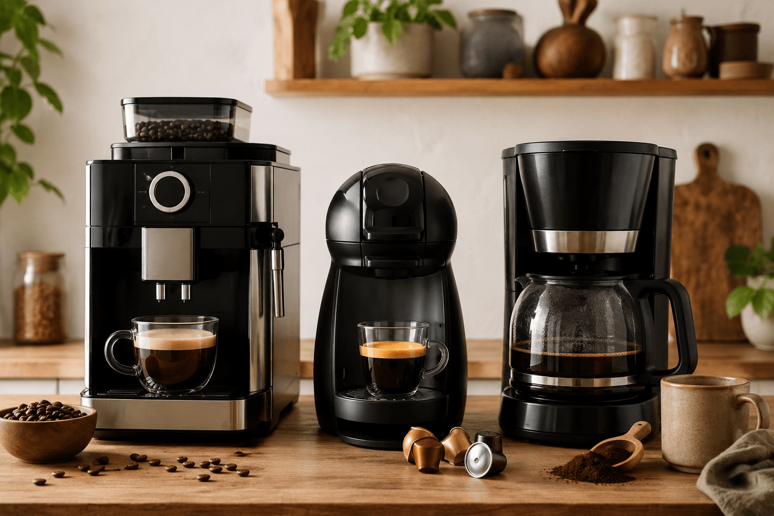 grain, filtre ou capsule, quelle machine à café choisir ?