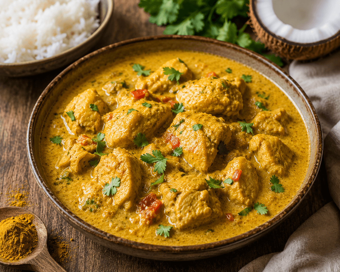 Poulet Curry Coco
