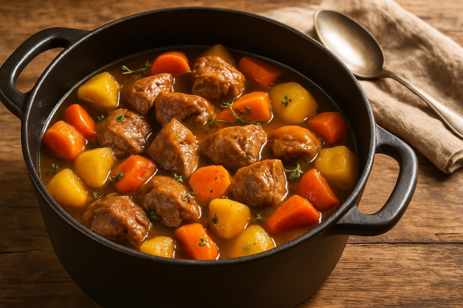 Découvrez notre recette facile et savoureuse de ragoût de porc mijoté, idéale pour un repas réconfortant et plein de saveurs.