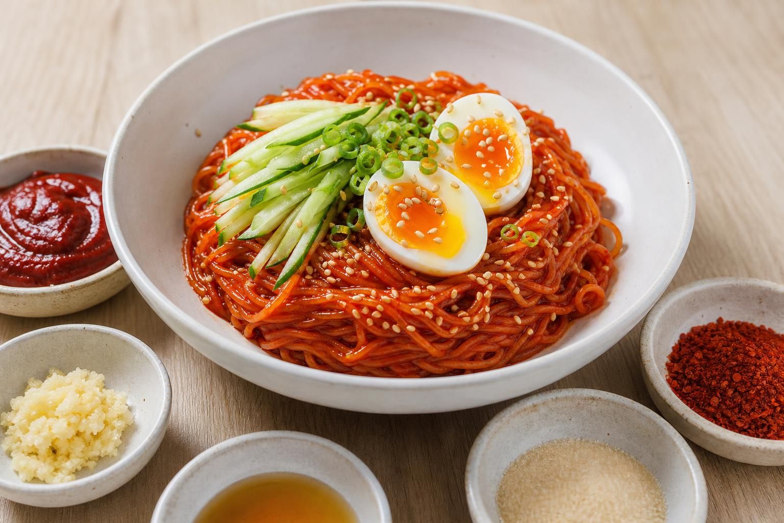 découvrez comment préparer des nouilles coréennes épicées authentiques avec notre recette de gochujang facile à suivre. apprenez les secrets pour réussir ce plat traditionnel plein de saveurs.