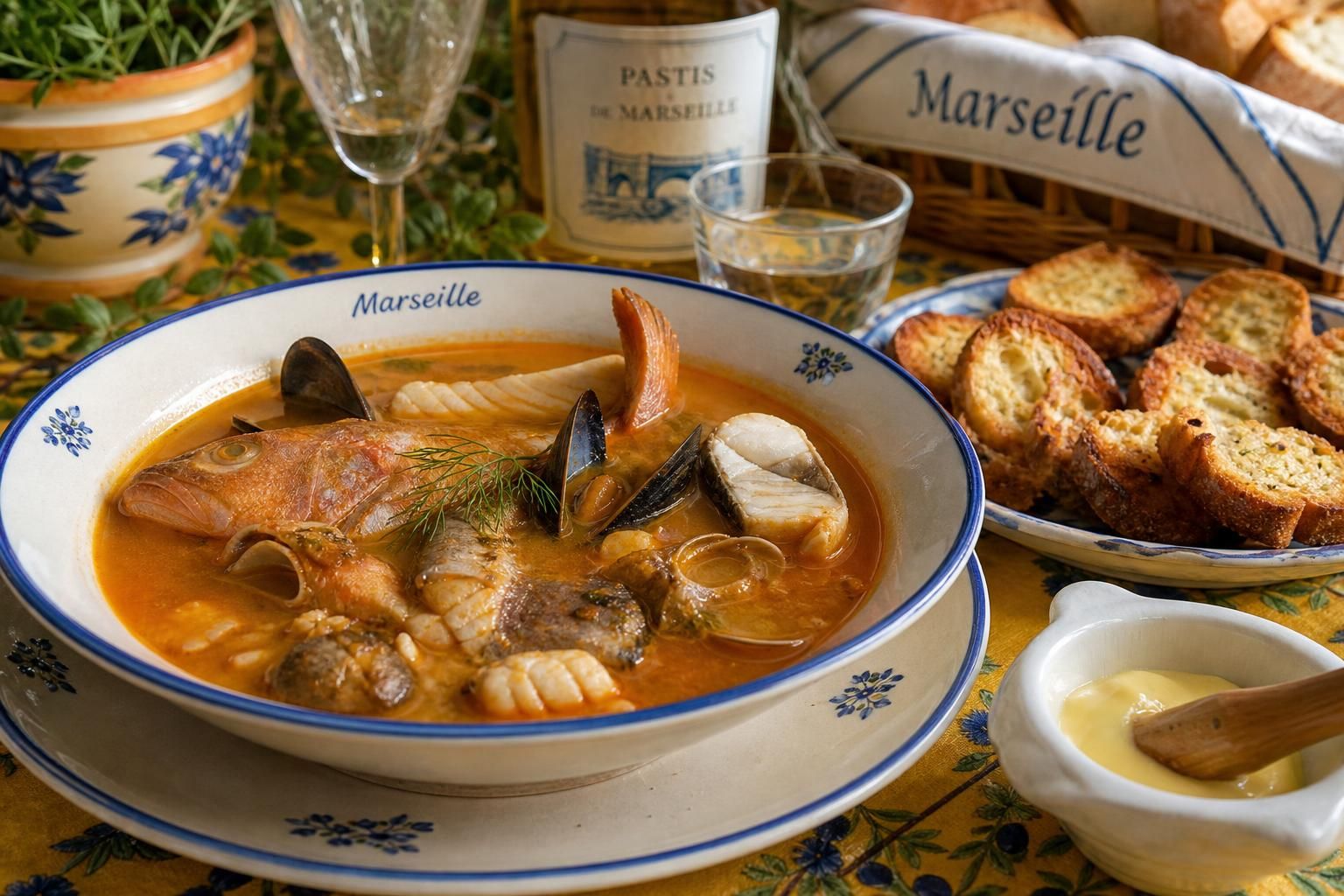 découvrez notre recette authentique de bouillabaisse de marseille et apprenez à préparer ce plat traditionnel étape par étape pour un repas savoureux et réussi.