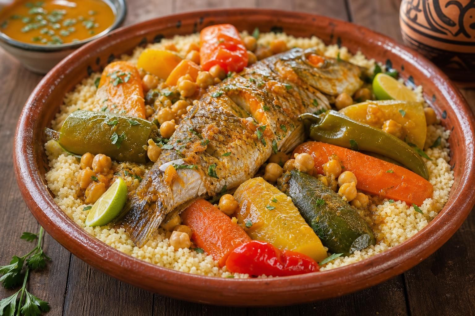 découvrez notre recette de couscous au poisson, un plat savoureux et équilibré facile à préparer pour régaler toute la famille.