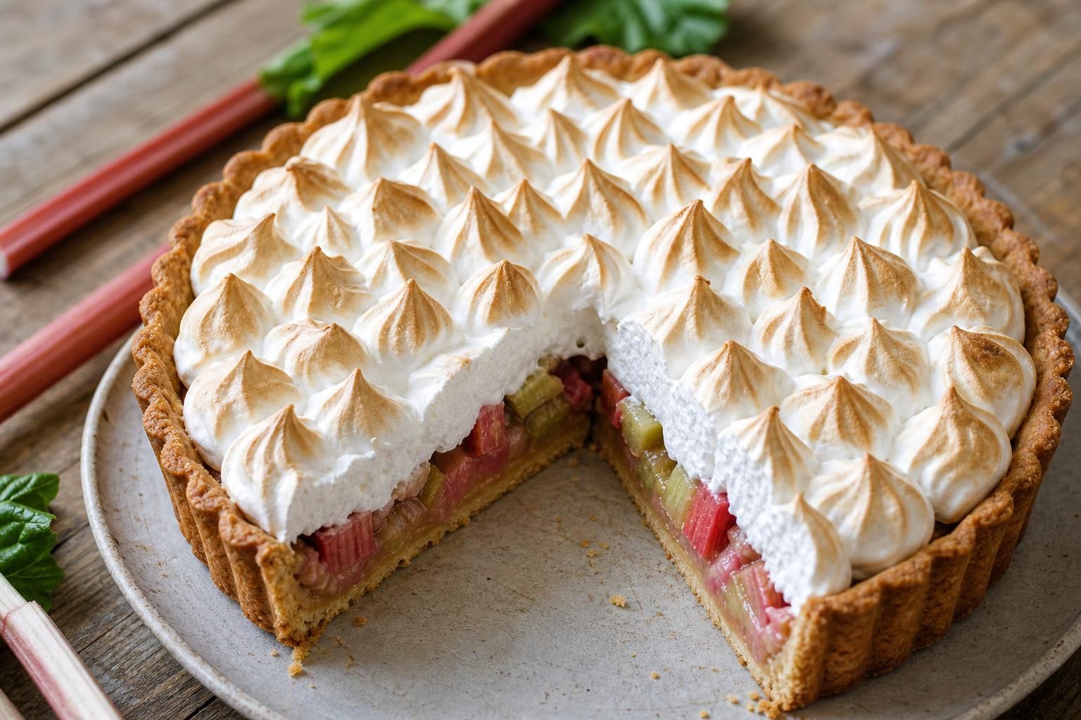 découvrez comment réussir une tarte à la rhubarbe meringuée traditionnelle et légère avec notre recette facile et gourmande, idéale pour toutes les occasions.