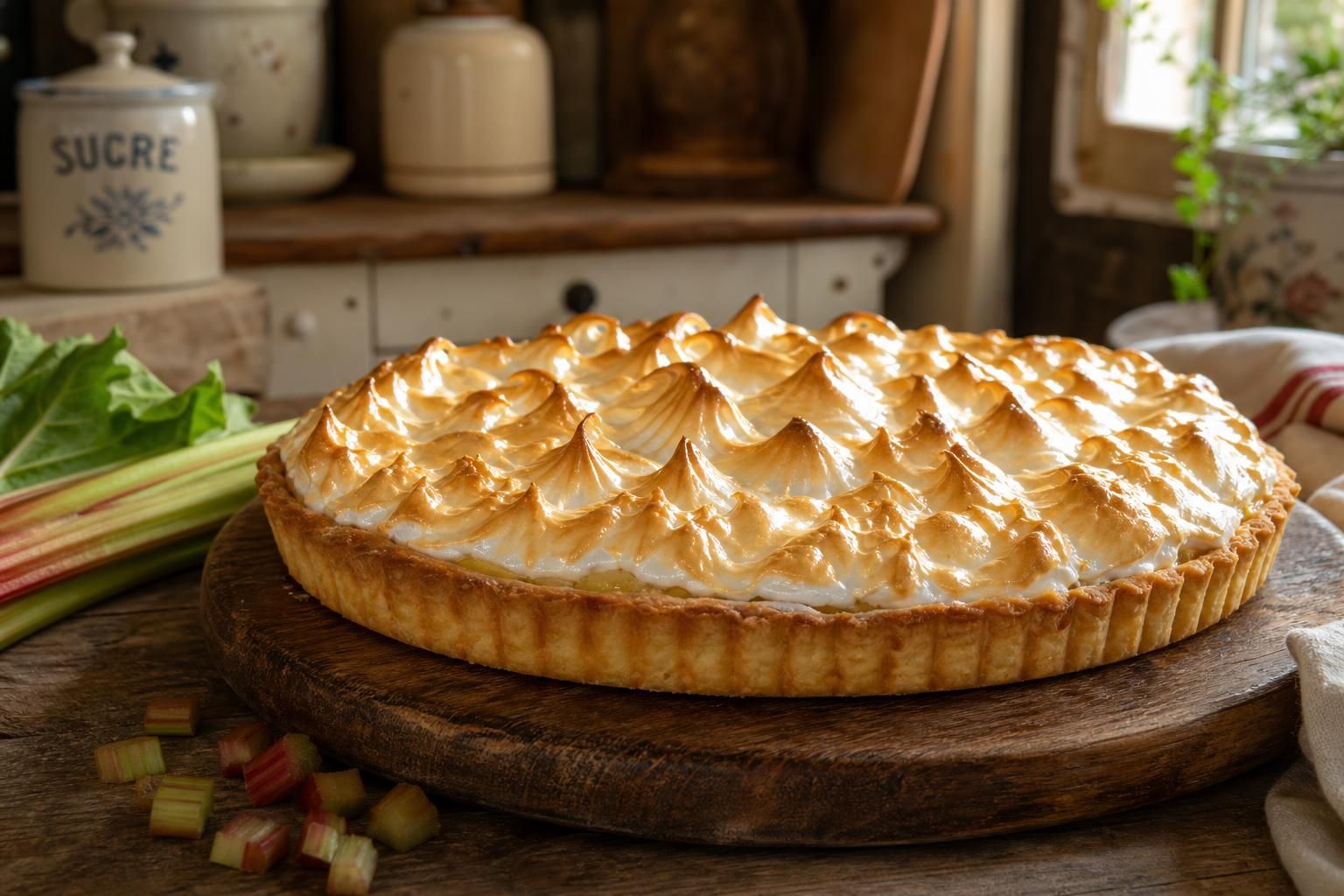 découvrez comment réussir une tarte à la rhubarbe meringuée traditionnelle et légère avec notre recette simple et savoureuse, parfaite pour toutes les occasions.