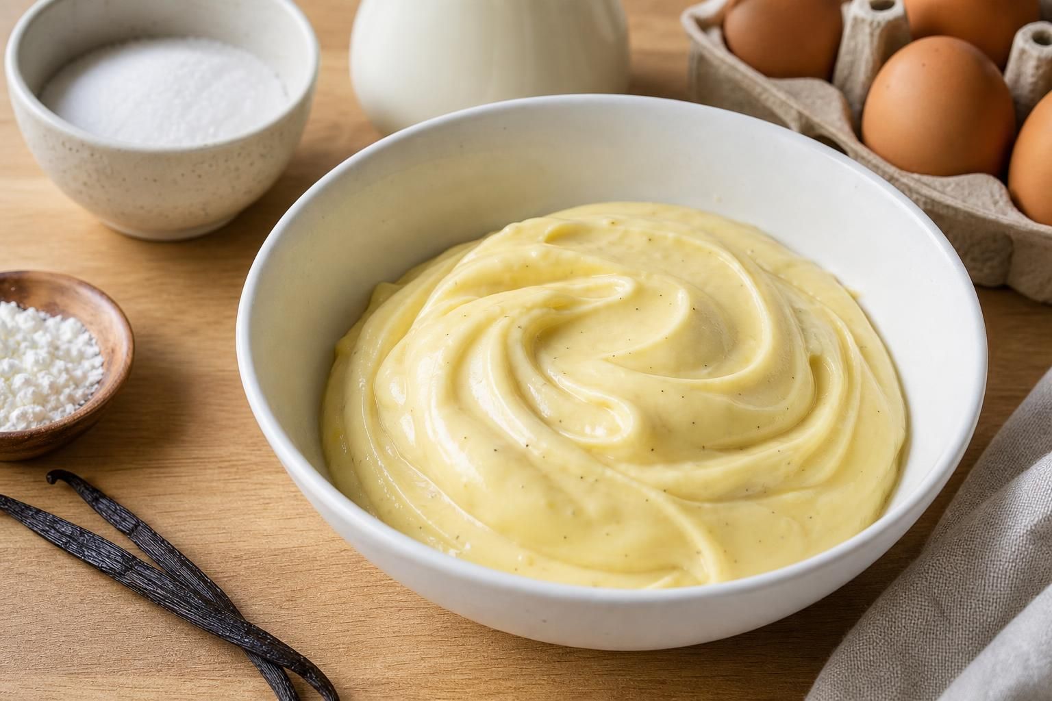 apprenez à préparer une crème diplomate maison avec une texture parfaite grâce à notre guide étape par étape simple et efficace.