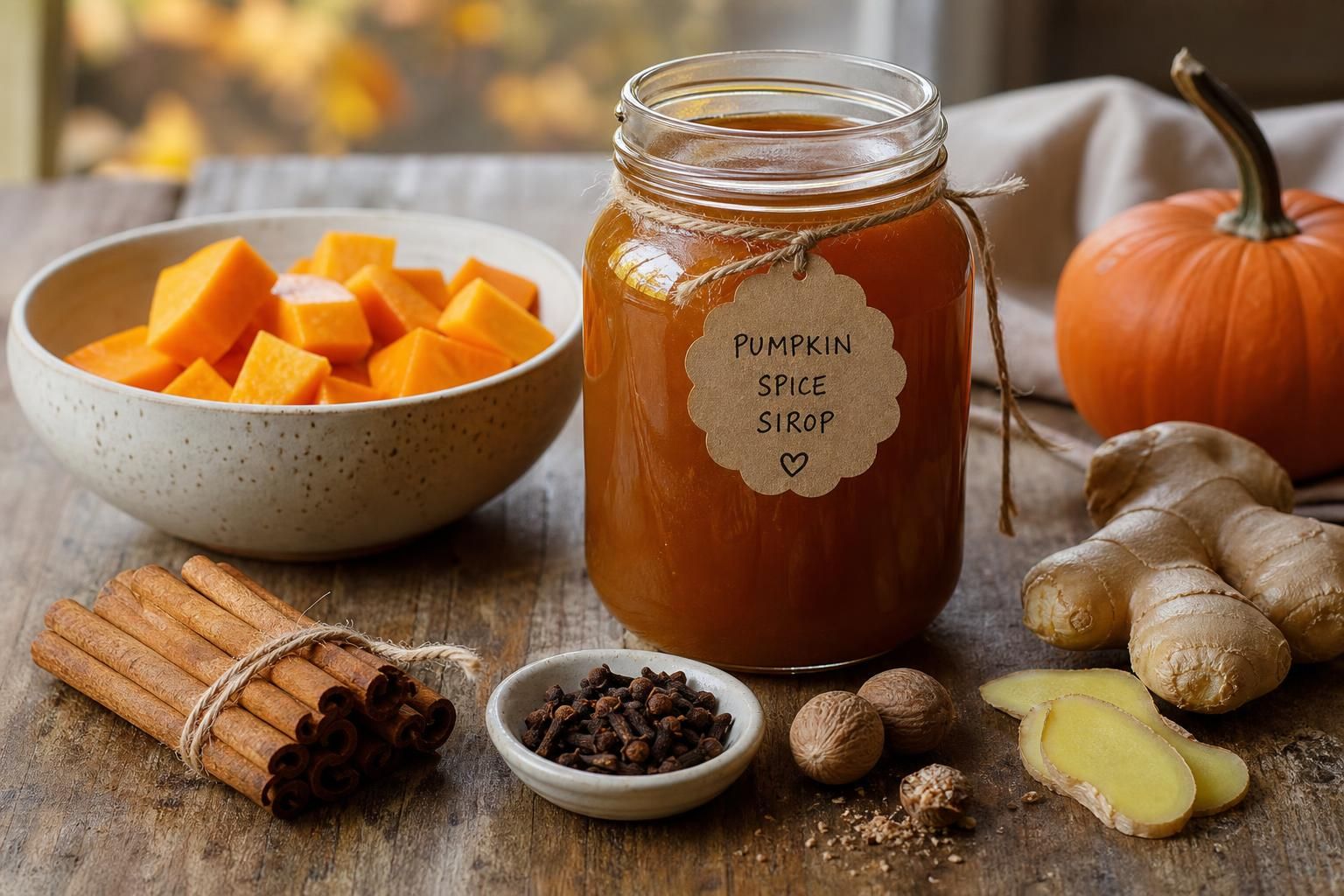 découvrez comment préparer un délicieux sirop pumpkin spice maison, parfait pour parfumer vos boissons et desserts aux saveurs chaleureuses de l'automne.